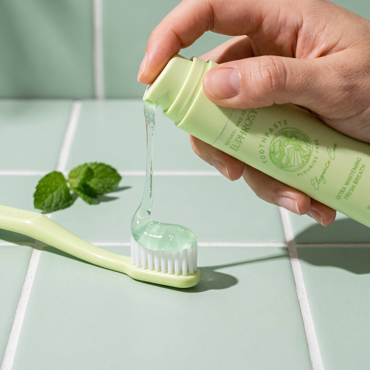 spearmint-toothpaste